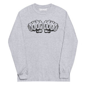 Fists of DK Long Sleeve Shirt - grey